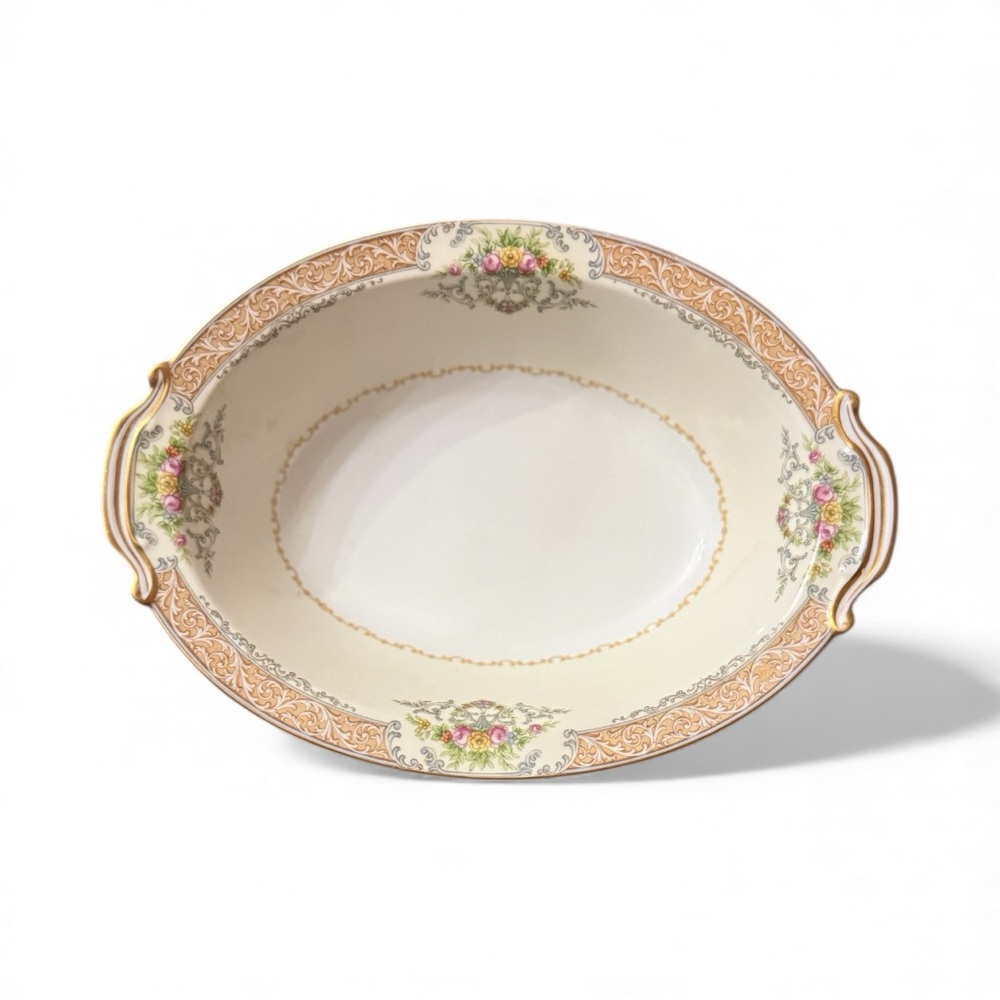 NORITAKE Occupied Japan Porcelain China Vegetable Bowl